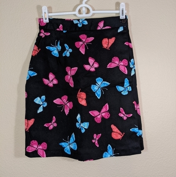 Colorful Butterflies Casual Summer Skorts - Picture 1 of 3